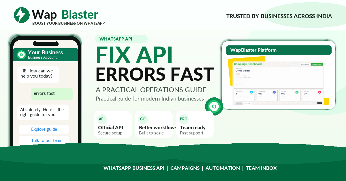 WhatsApp Cloud API Error Troubleshooting: A Practical Operations Guide (2026)