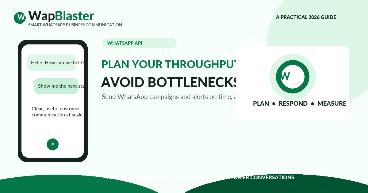 WhatsApp Cloud API Rate Limits: Plan Throughput and Avoid Delivery Bottlenecks (2026)