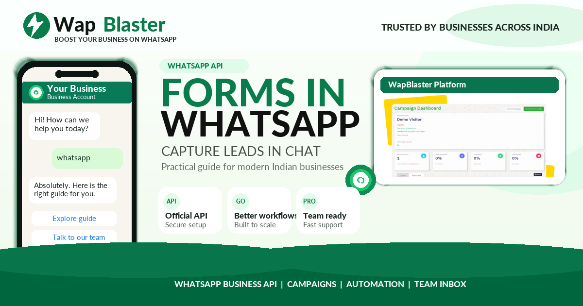 WhatsApp Flows: Build In-Chat Forms That Capture Leads and Bookings (2026)