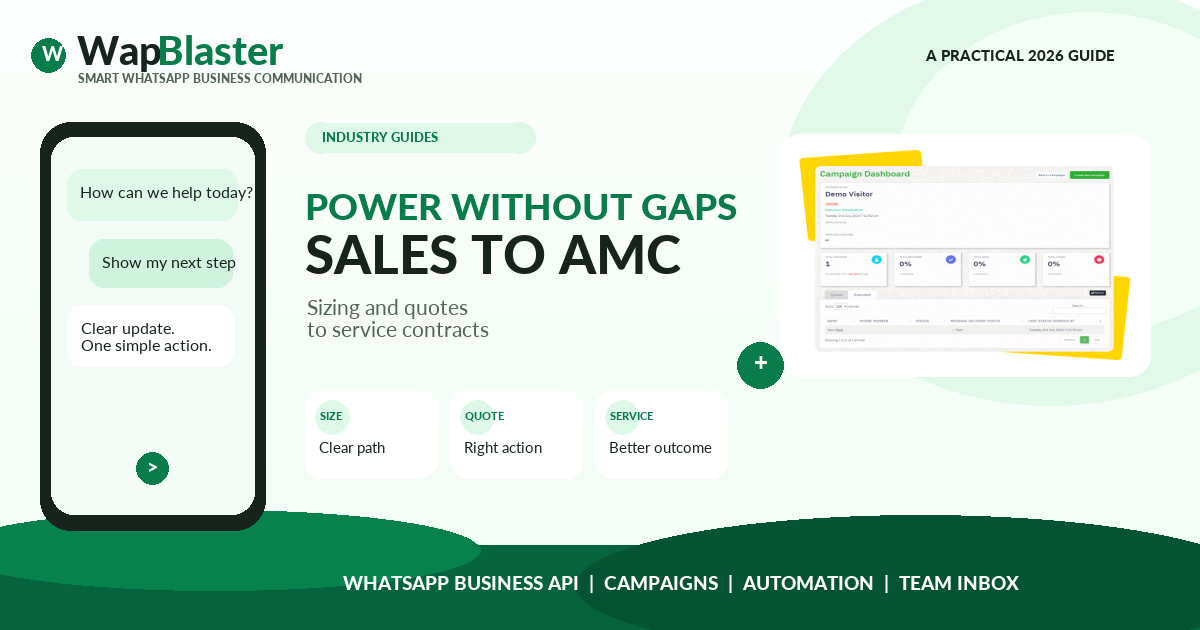 WhatsApp for Generator and DG Set Dealers (2026)