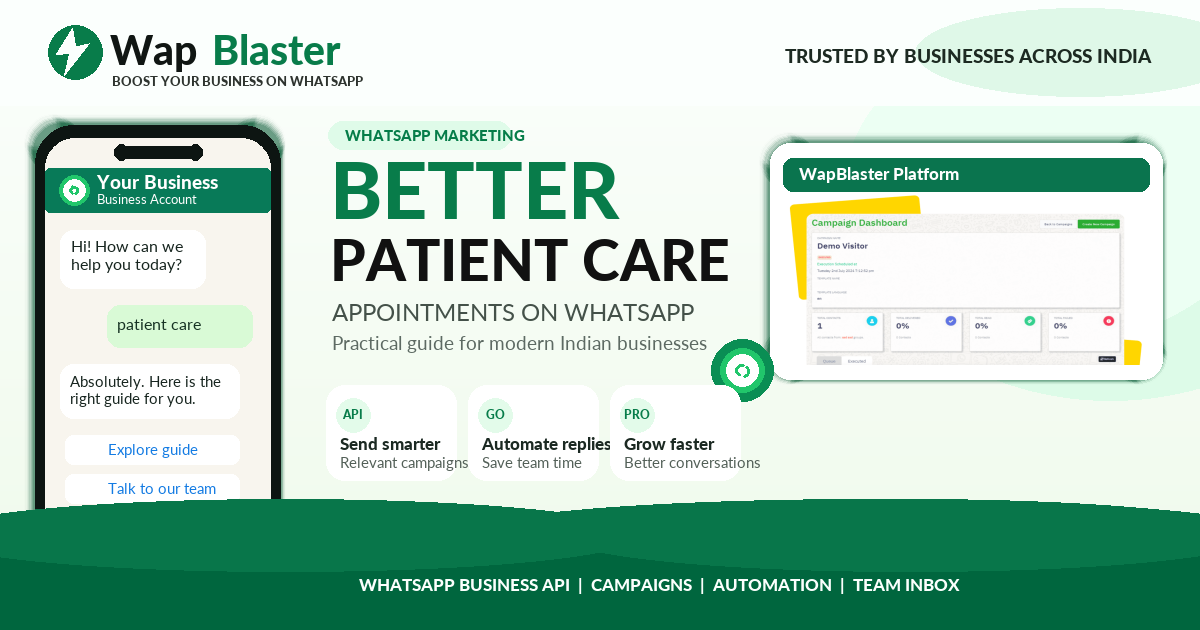 WhatsApp for Healthcare: Appointment Reminders and Patient Engagement (2026)