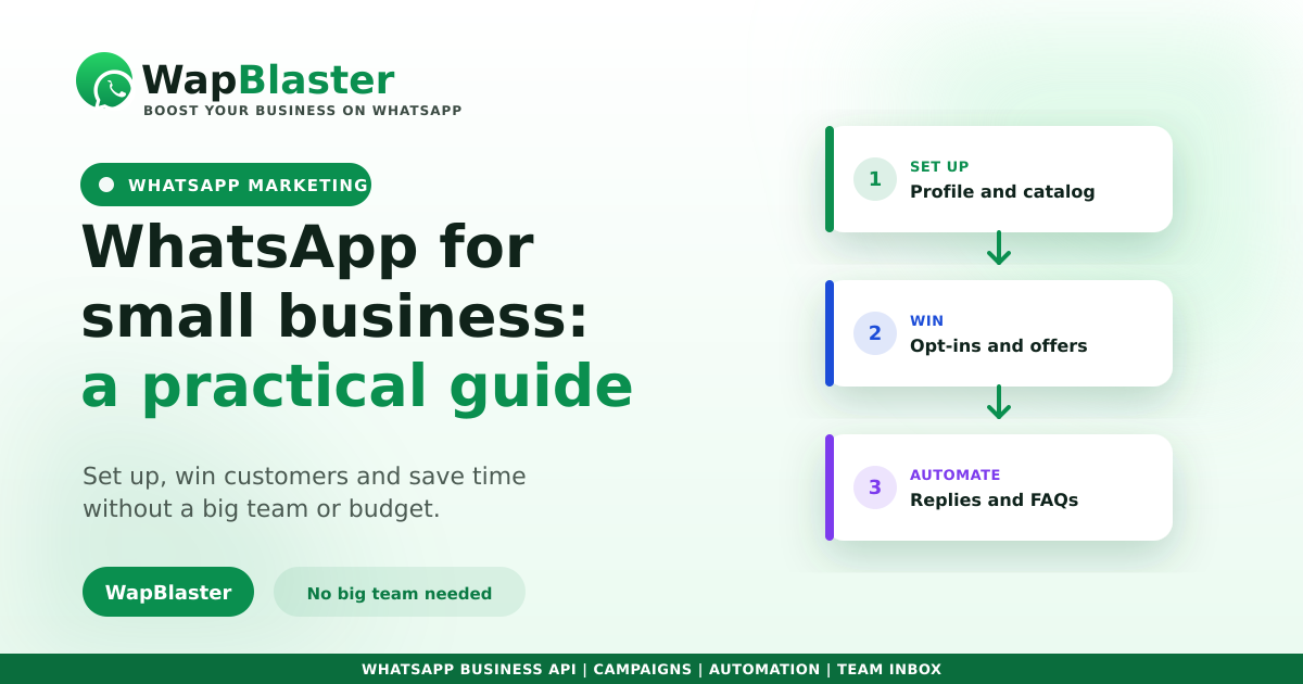 WhatsApp for Small Business: A Practical 2026 Guide