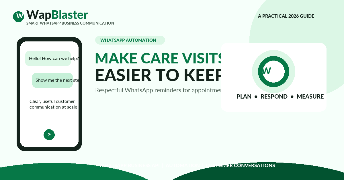 WhatsApp Healthcare Appointment Reminders: Improve Attendance With Respectful Communication (2026)
