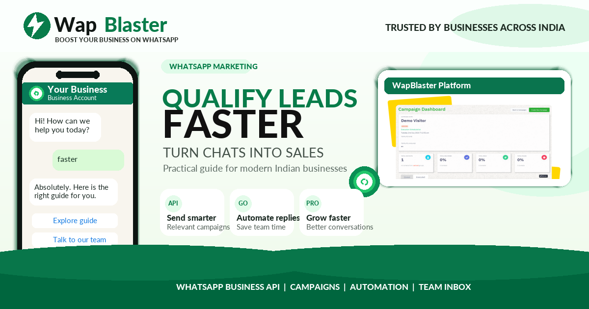 WhatsApp Lead Qualification: A Faster Sales Follow-Up Playbook (2026)