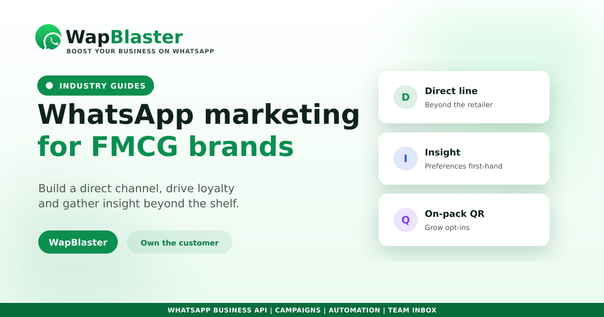 WhatsApp Marketing for FMCG Brands (2026)