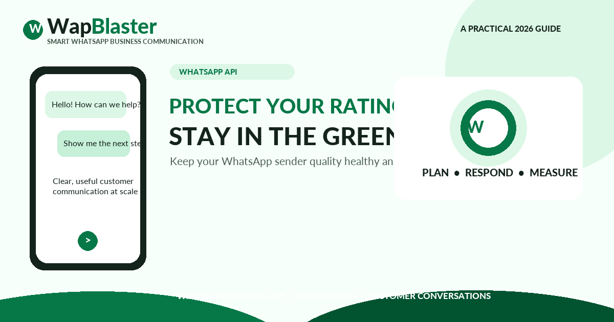 WhatsApp Number Quality Rating: How to Keep Green and Recover From Restrictions (2026)