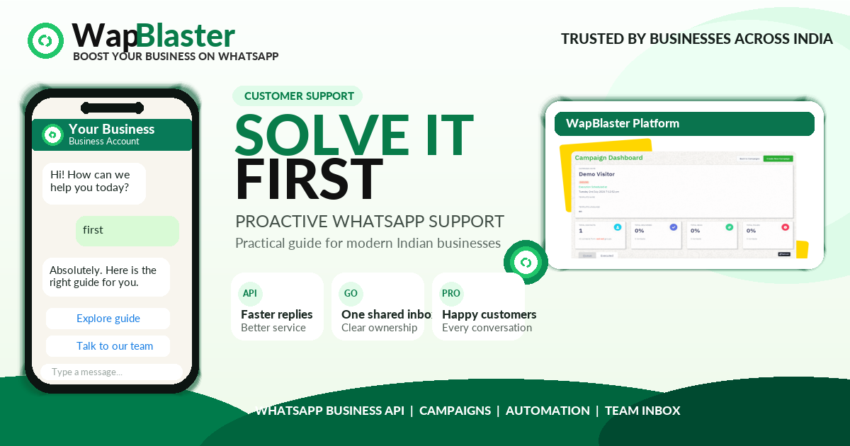 WhatsApp Proactive Customer Support: Solve Problems Before Customers Ask (2026)