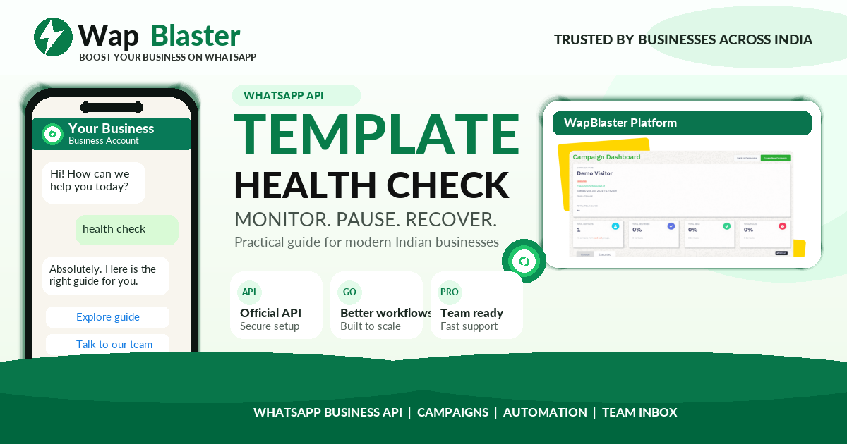 WhatsApp Template Quality Rating: Monitoring, Pauses and Recovery Playbook (2026)